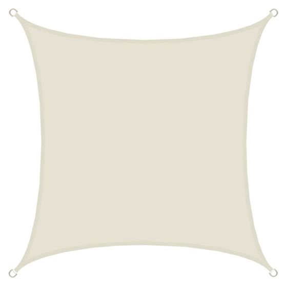 AMANKA 2x2 beige waterafstotende polyester schaduwdoek