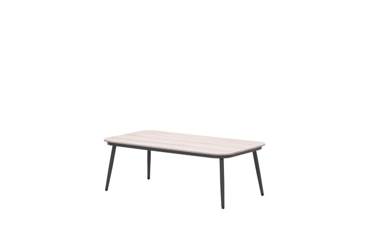 Garden Impressions Teramon 130x70cm lounge tafel - black