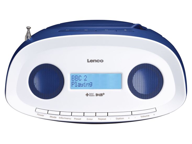 Lenco SCD-69BU Draagbare DAB+/FM radio