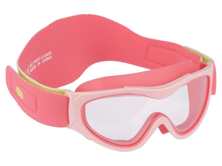 Waimea Kinder duikbril met neopreen hoofdband - Pink
