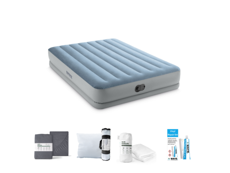 Intex Comfort 203 x 152 cm Luchtbedset - 5-delig