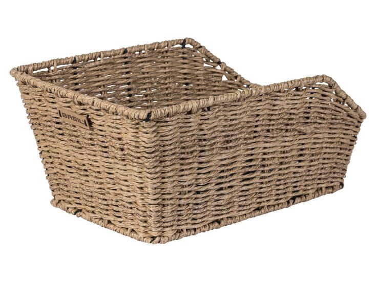 Basil Cento Rattan Look fietsmand