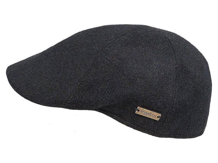 Hatland Reeds wollen pet - Black