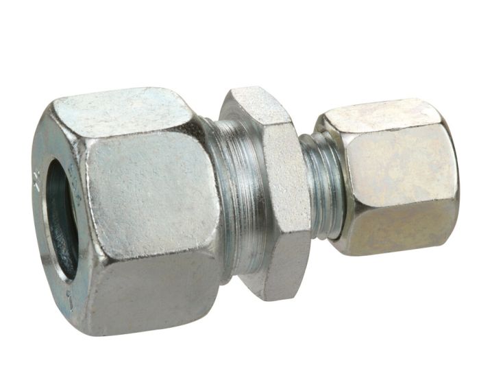 Gimeg rechte verloop aansluiting - 6/8 x 10/12 mm