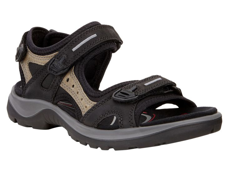 Ecco Offroad Yacatan dames sandalen - Black