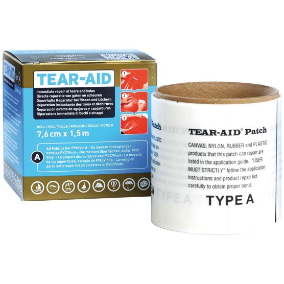 Tear-Aid Type A Transparant Rol Reparatiemiddel - 1.5 meter
