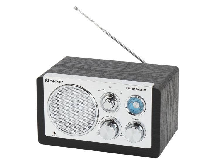 Denver TR63 AM/FM Radio - Black