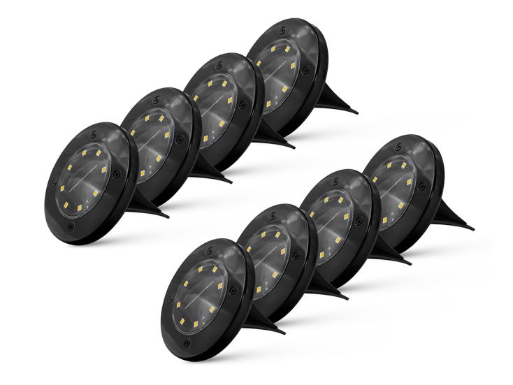 FlinQ Fly Solar grondspots - Set van 8