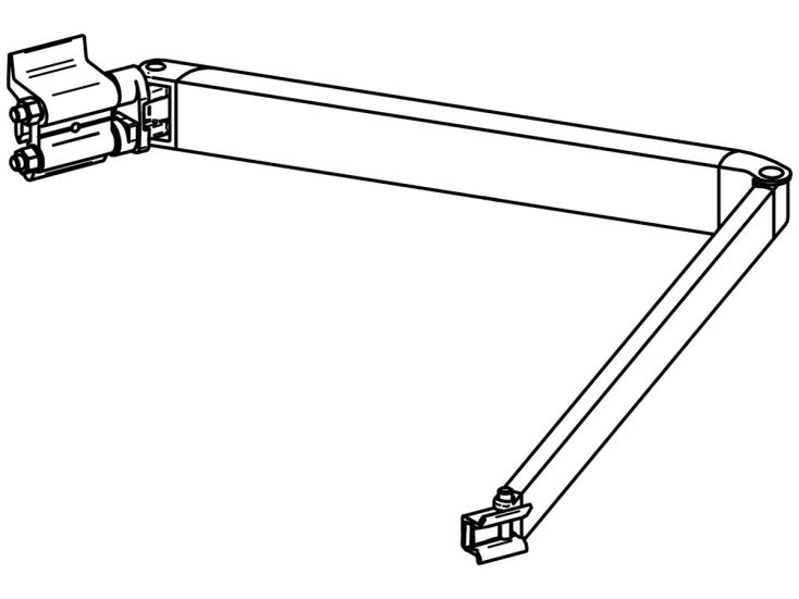 Thule Omnistor knikarm links 5102