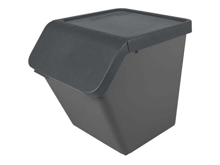 Sunware Sigma home 60 liter sorteerunit met deksel - Anthracite