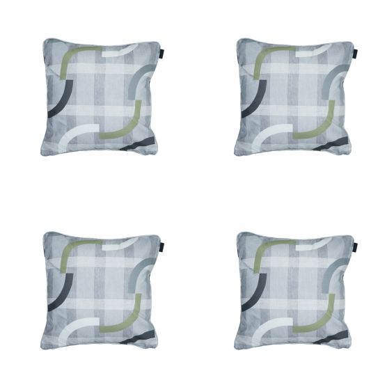Madison Tess sage Sierkussen - Set van 4