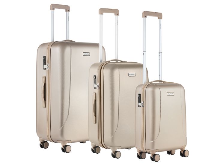 CarryOn Skyhopper 3-delige TSA kofferset - Champagne