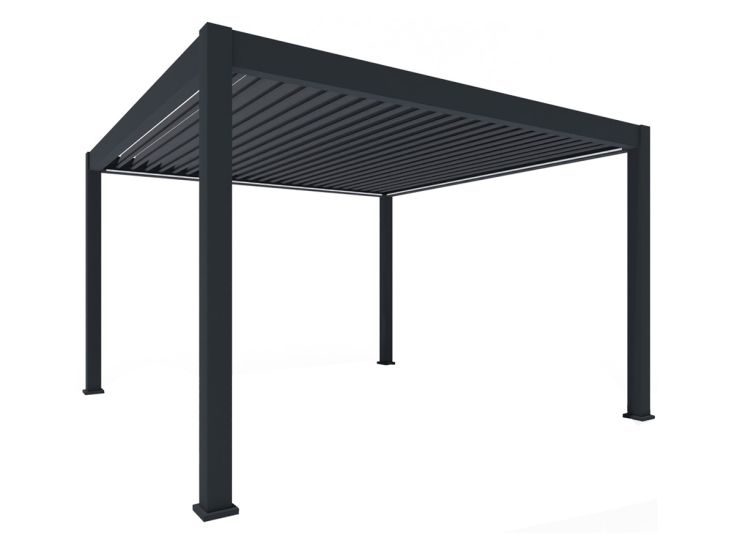 Orion Premium 400x400cm elektrische LED overkapping - antraciet