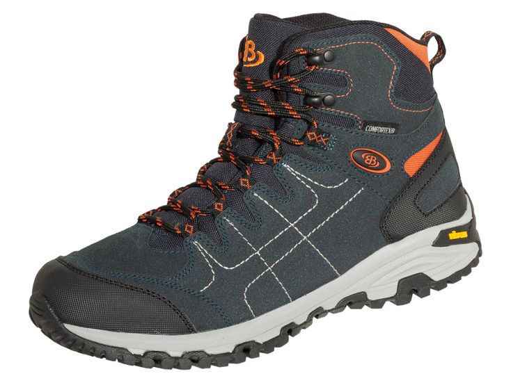 Brütting EB Mount Shasta high blauw Wandelschoenen