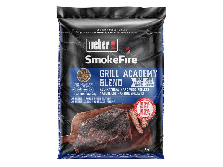 Weber grill academy blend barbecue houtpellets