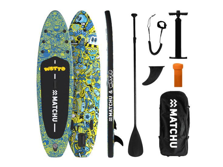 Matchu x Wotto opblaasbaar Sup Board - limited edition