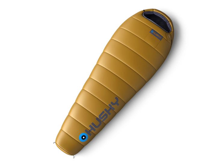 Husky Long Mustard mummyslaapzak - Yellow
