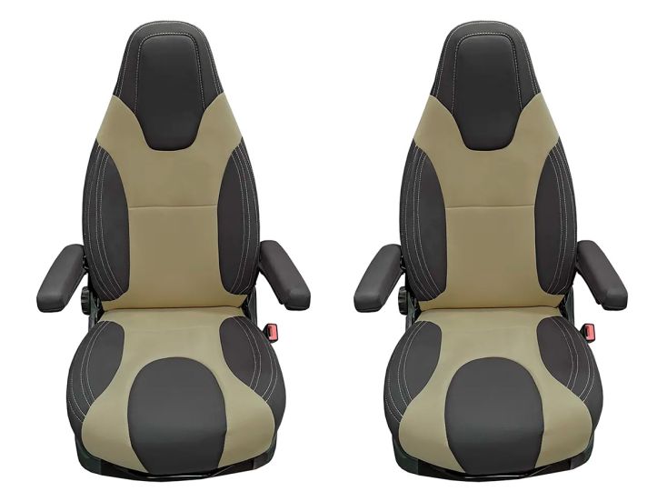 K'Foam Fiat Ducato Captain Montecarlo stoelhoezen