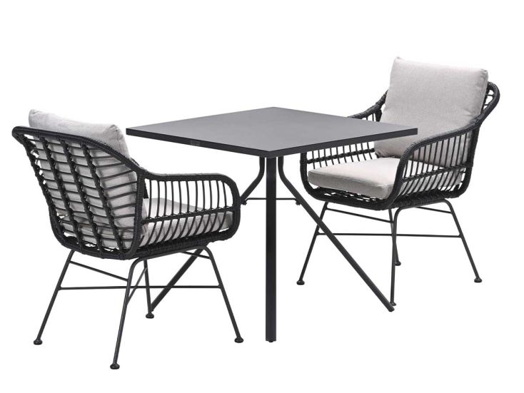 Garden Impressions Lucas Rimini 3-delige tuinset - Black