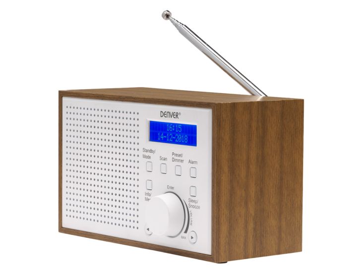 Denver DAB46W DAB+/FM radio - White