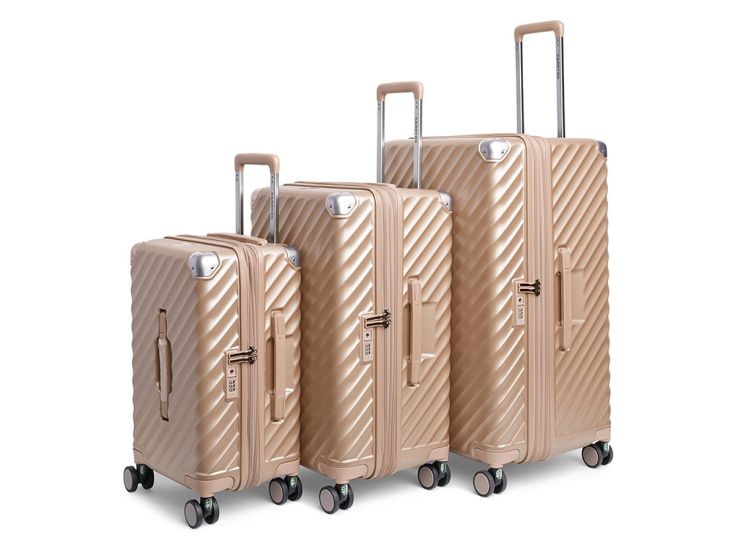 CarryOn Trunk Luxe 3-delige kofferset - Beige