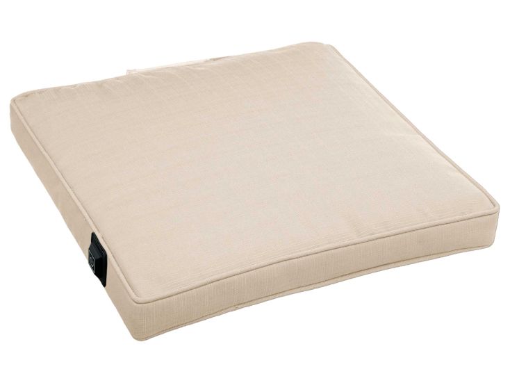 Warmpi verwarmd outdoor zitkussen - Beige