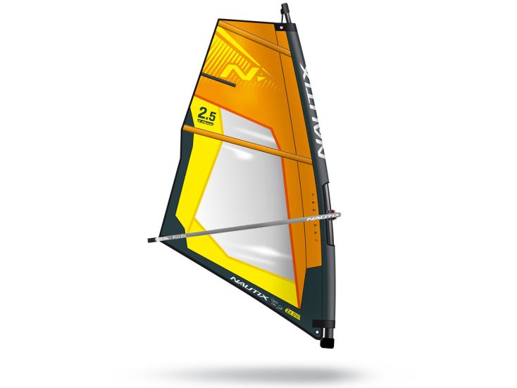 Watrflag Windsurf kids zeil 2.5 m2 SET