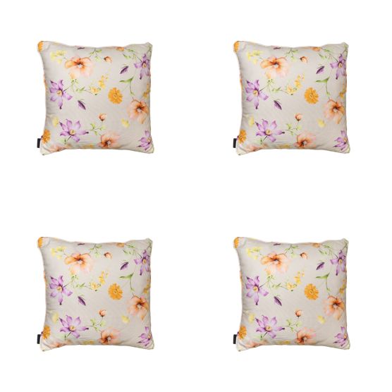 Madison Florina purple Sierkussen - Set van 4