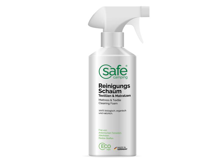 SAFE CAMPING Textiel en Matrassen reinigingsschuim - 0,5 Liter