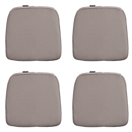 Madison Panama taupe Zitkussen - Set van 4