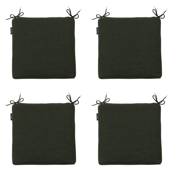 Madison Green canvas eco+ Zitkussen - Set van 4