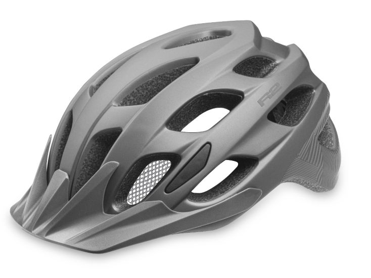 R2 Cliff Grey fietshelm - Maat L