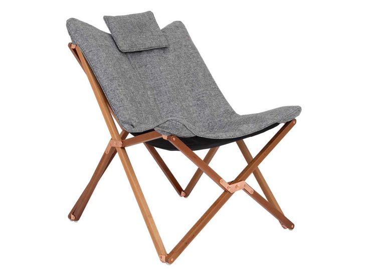 Bo-Camp Urban Outdoor Bloomsbury M Grey vouwstoel