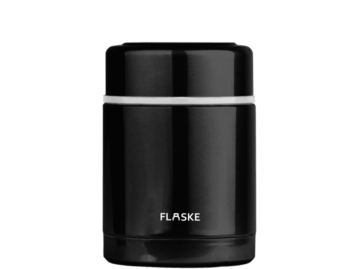 FLASKE 400 ml Herbruikbare Thermos Voedselcontainer - Night