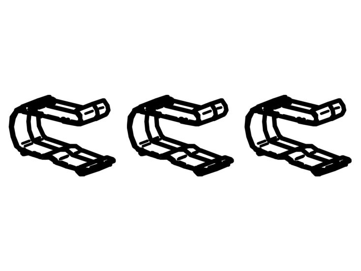 Thule Omnistor set positie blokjes ligger 3200