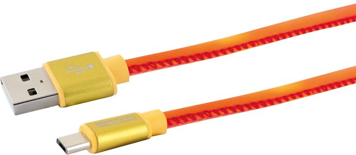 Schwaiger micro USB 2.0 kameleon oplaadkabel
