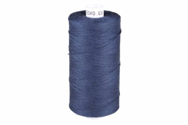 Esvo donkerblauw polyester/katoen dikte 50 tentgaren