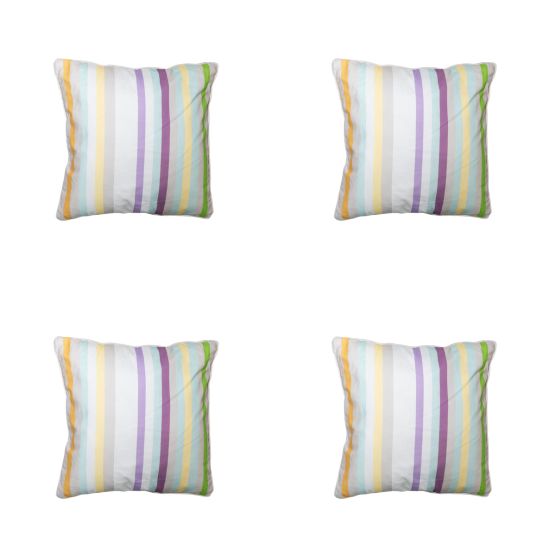 Madison Righe purple Sierkussen - Set van 4