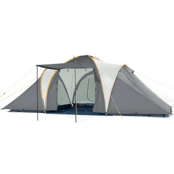 Skandika Daytona 6 grijze XXL Koepeltent