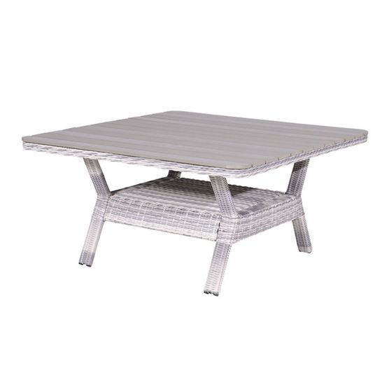 Garden Impressions Nova licht grijze lounge dining tafel