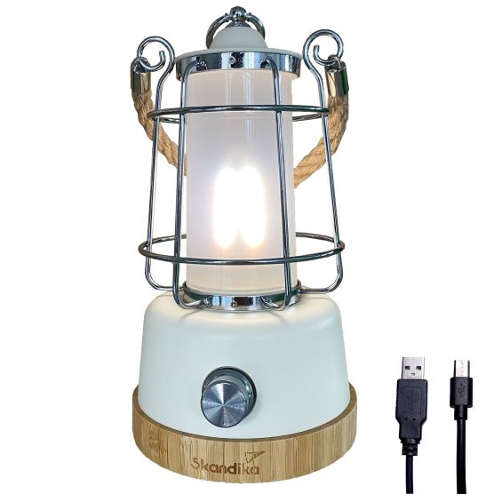 Skandika Kiruna campinglamp - white