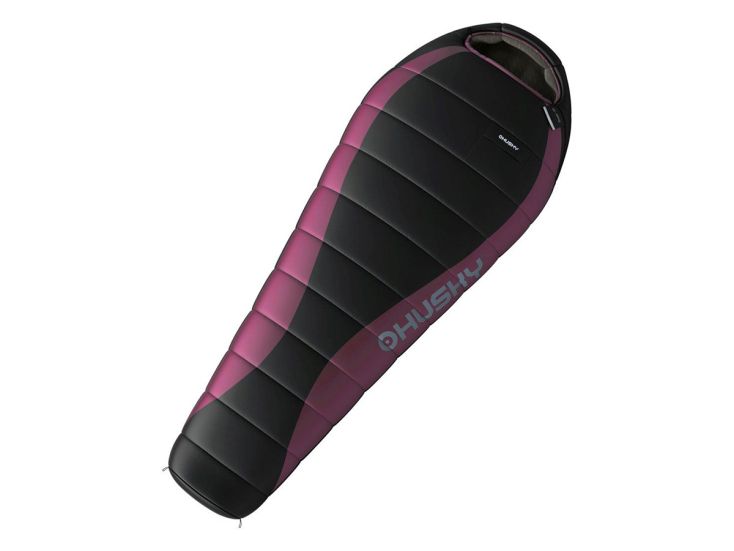 Husky Drape 20 dames mummyslaapzak - Black/purple