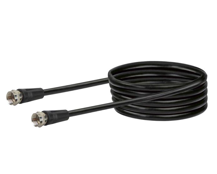Schwaiger KVC100 10 meter zwarte satellietkabel