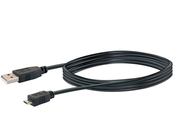 Schwaiger CK1512 1,8 meter zwarte micro-B USB aansluitkabel