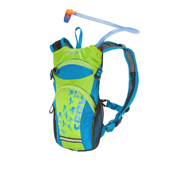 Source Spry 1.5 liter blauw/groene kinder hydration pack
