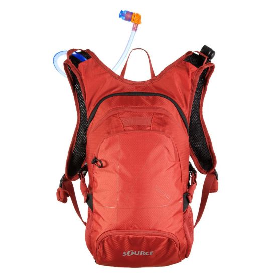Source Fuse 3 + 9 oranjerode rugzak met hydration pack