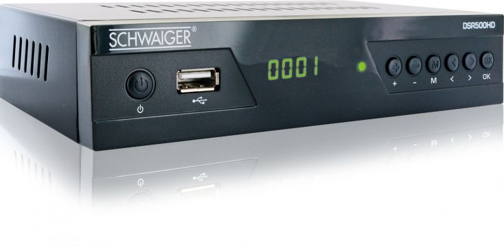 Schwaiger DSR500HD Full HD free to air satellietontvanger