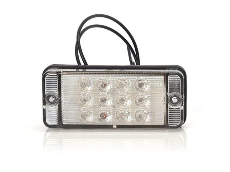 Tip-it led 12/24 volt transparant mistachterlicht