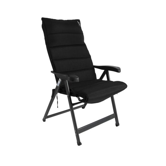 Bo-Camp Olefin universeel gepolsterde stoelkussen - Black