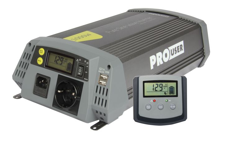 Pro-User PSI1000TX Pure Sinus omvormer